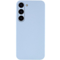 Чохол TPU GETMAN Liquid Silk Full Camera для Samsung Galaxy S23 Блакитний/Lilac Blue