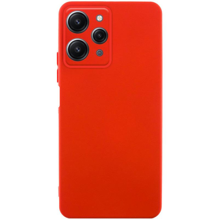 Чохол TPU GETMAN Liquid Silk Full Camera для Xiaomi Redmi 12 Червоний/Red