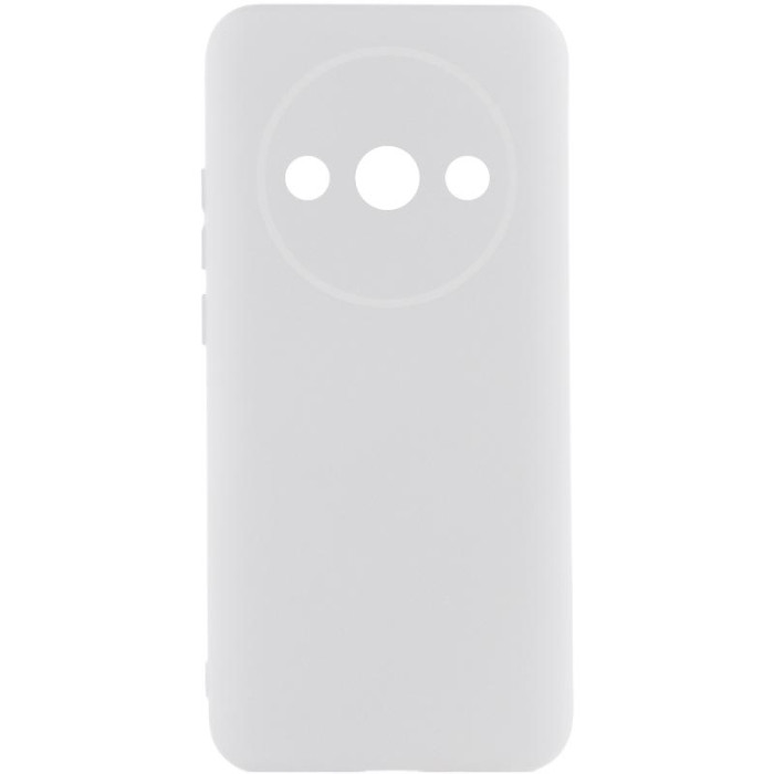 Чохол TPU GETMAN Liquid Silk Full Camera для Xiaomi Redmi A3 Білий/White