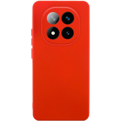 Чохол TPU GETMAN Liquid Silk Full Camera для Xiaomi Redmi Note 14 Pro+ 5G Червоний/Red  (ITS-L-00000077931_5)