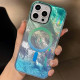 Чохол TPU Shiny Mountain (MagFit) для Apple iPhone 16 Pro (6.3') Green/Blue