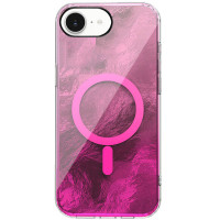 Чохол TPU Shiny Mountain (MagFit) для Apple iPhone 16e/17e  Pink  (ITS-L-00000077834_5)