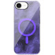 Чохол TPU Shiny Mountain (MagFit) для Apple iPhone 16e  Purple