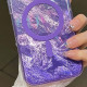 Чохол TPU Shiny Mountain (MagFit) для Apple iPhone 16e  Purple