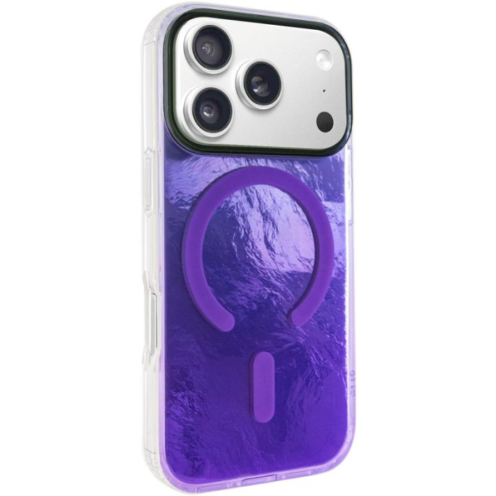Чохол TPU Shiny Mountain (MagFit) для Apple iPhone 17 Pro (6.3') Purple