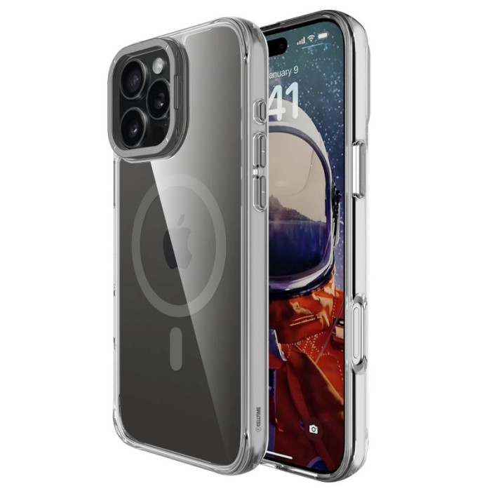 Чохол TPU Space Case Apex with MagSafe для Apple iPhone 16 Pro Max (6.9') Grey
