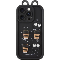 Чохол TPU Toys Case with Ears для Apple iPhone 14 Pro Max Black  (ITS-L-00000078440_1)