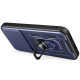 Чохол Ummi Camshield Serge Ring для Xiaomi 15T Pro Синій/Navy