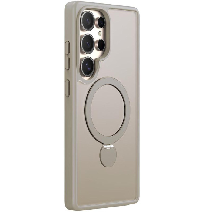 Чохол Ummi Colorful with MagSafe HQ Ring для Samsung Galaxy S25 Ultra Light Grey