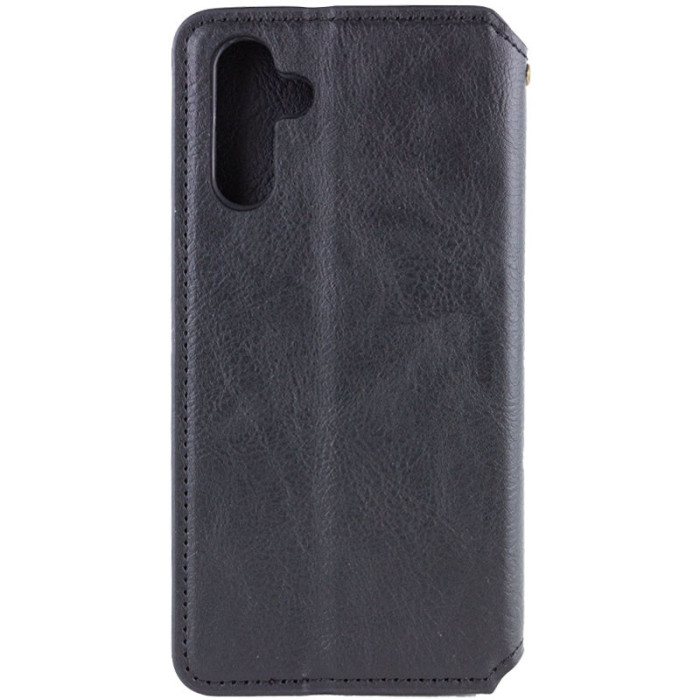 Шкіряний чохол-книжка GETMAN Cubic (PU) для Samsung Galaxy A24 4G Чорний