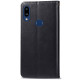 Шкіряний чохол-книжка GETMAN Gallant (PU) для Samsung Galaxy A10s Чорний