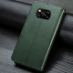 Шкіряний чохол-книжка GETMAN Gallant (PU) для Xiaomi Poco X3 NFC/Poco X3 Pro Зелений