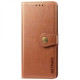 Шкіряний чохол-книжка GETMAN Gallant (PU) для Xiaomi Redmi Note 9s/Note 9 Pro/Note 9 Pro Max Коричневий