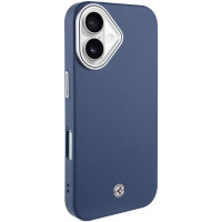 Чохол SGP PC+Leather with MagSafe для Apple iPhone 16  Blue  (ITS-L-00000074198_2)