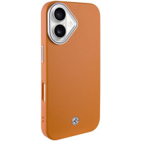 Чохол SGP PC+Leather with MagSafe для Apple iPhone 16  Brown  (ITS-L-00000074198_3)