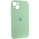 Чохол Silicone Case Full Camera Protective (AA) для Apple iPhone 15 Plus Зелений/Pistachio