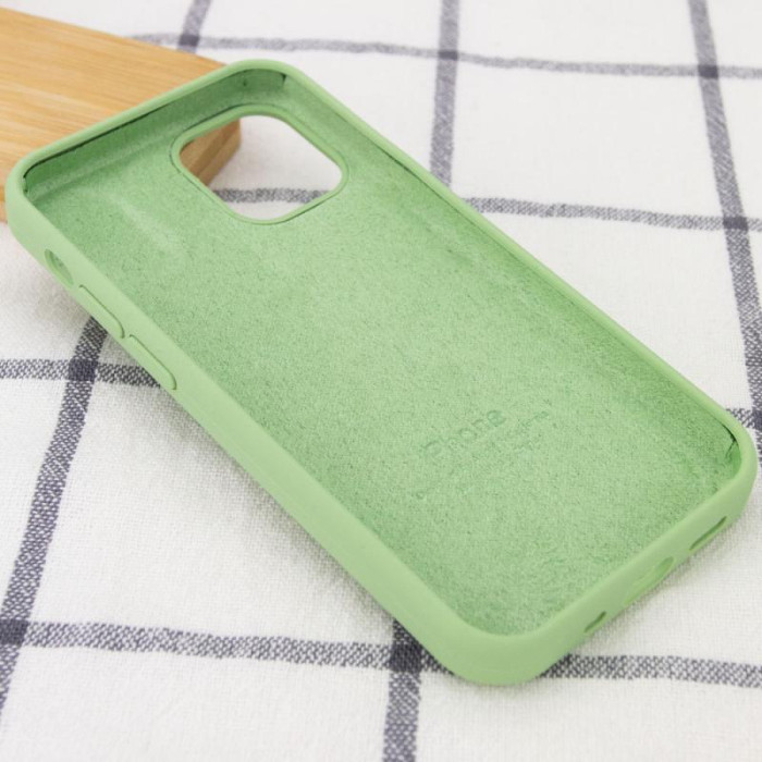 Чохол Silicone Case Full Protective (AA) для Apple iPhone 14 Plus М'ятний/Mint  (ITS-L-00000055729_55)