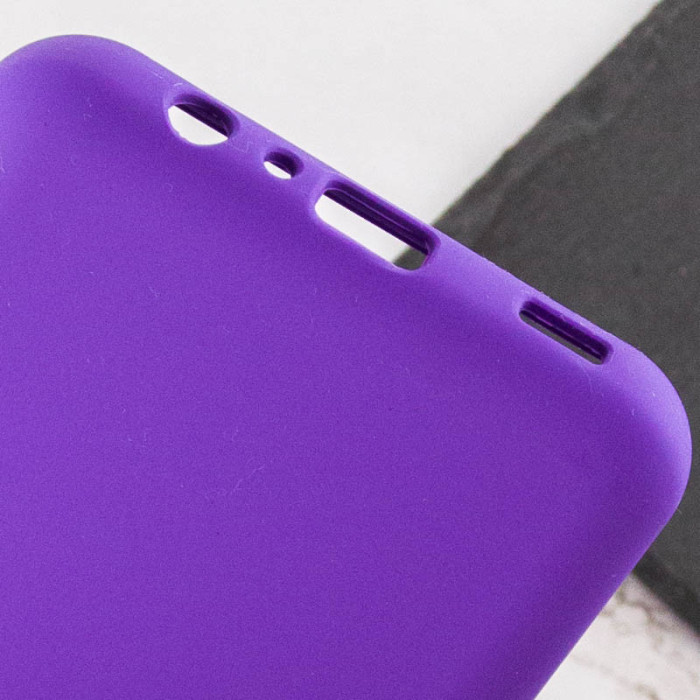 Чохол TPU GETMAN Liquid Silk Full Camera для Samsung Galaxy A06 Фіолетовий/Purple