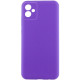 Чохол TPU GETMAN Liquid Silk Full Camera для Samsung Galaxy A06 Фіолетовий/Purple