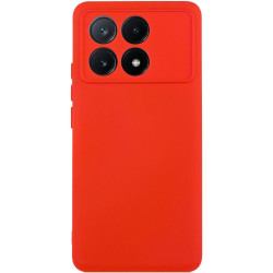 Чохол TPU GETMAN Liquid Silk Full Camera для Xiaomi Poco X6 Pro Червоний/Red  (ITS-L-00000075779_5)