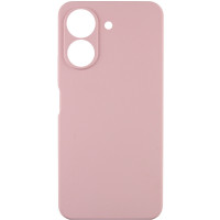 Чохол TPU GETMAN Liquid Silk Full Camera для Xiaomi Redmi 13C/Poco C65 Рожевий/Pink Sand