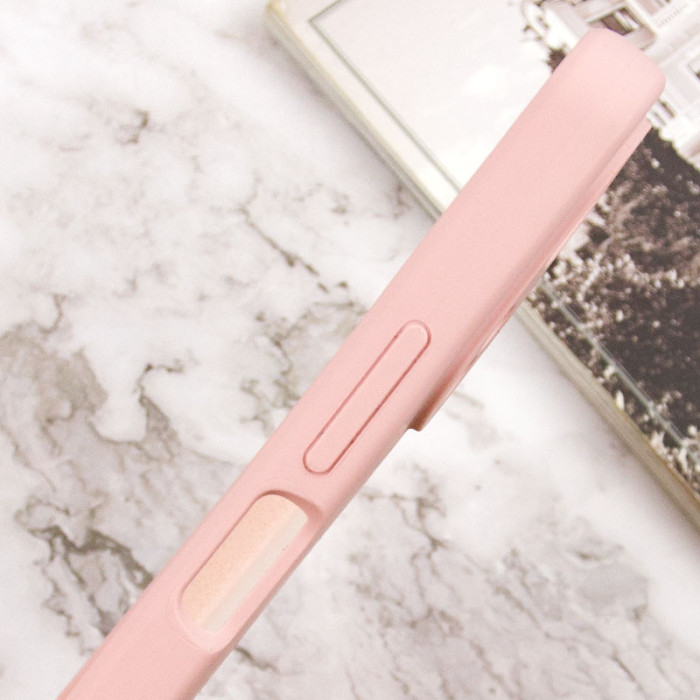 Чохол TPU GETMAN Liquid Silk Full Camera для Xiaomi Redmi 13C/Poco C65 Рожевий/Pink Sand