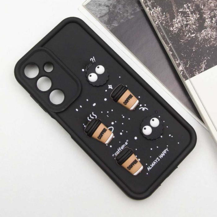 Чохол TPU Toys Case для Samsung Galaxy A15 4G/5G Black/Always Happy