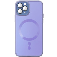 Чохол TPU+Glass Sapphire Midnight з Magnetic Fit для Apple iPhone 13 Pro  Бузковий/Dasheen