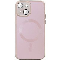 Чохол TPU+Glass Sapphire Midnight with MagSafe для Apple iPhone 15 Plus Рожевий/Pink Sand  (ITS-L-00000066640_5)