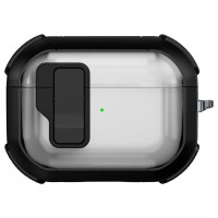 Футляр протиударний Locking Button для навушників Airpods Pro Black