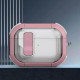 Футляр протиударний Locking Button для навушників Airpods Pro Pink