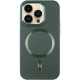 Шкіряний чохол SnapCase with MagSafe для Apple iPhone 16 Pro (6.3') Green
