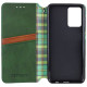 Шкіряний чохол-книжка GETMAN Cubic (PU) для Xiaomi Poco F5/Note 12 Turbo Зелений  (ITS-L-00000064837_1)