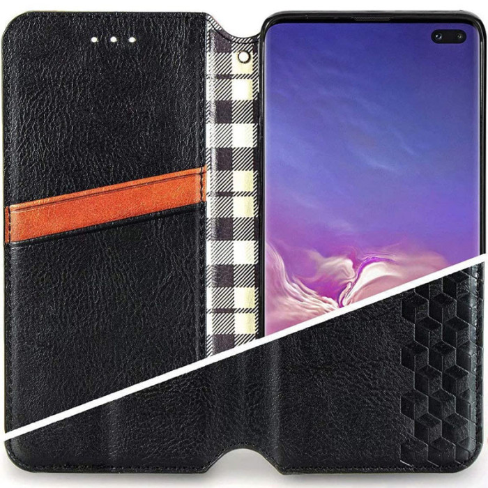 Шкіряний чохол книга GETMAN Cubic (PU) для ZTE Blade v2020