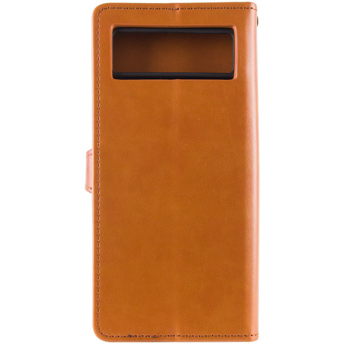 Шкіряний чохол-книжка GETMAN Gallant (PU) для Google Pixel 7a Коричневий  (ITS-L-00000066212_2)