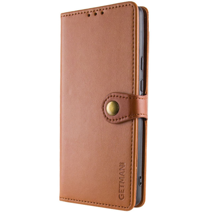 Шкіряний чохол-книжка GETMAN Gallant (PU) для Google Pixel 7a Коричневий  (ITS-L-00000066212_2)