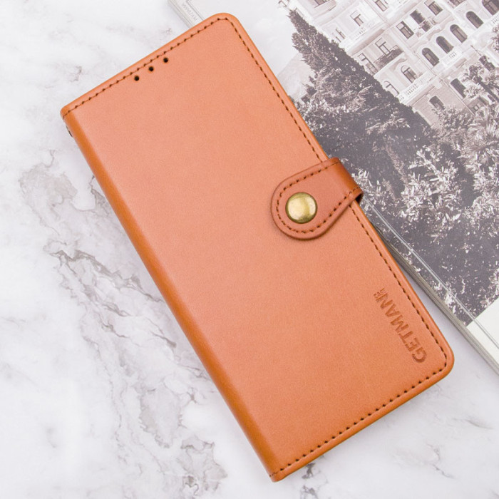 Шкіряний чохол-книжка GETMAN Gallant (PU) для Google Pixel 7a Коричневий  (ITS-L-00000066212_2)
