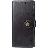 Шкіряний чохол-книжка GETMAN Gallant (PU) для Xiaomi Redmi 12 Чорний  (ITS-L-00000064850_5)