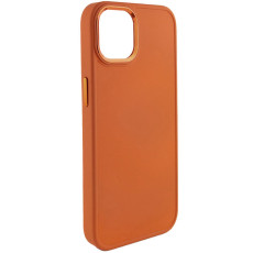 TPU чохол Bonbon Metal Style для Apple iPhone 14 Plus Помаранчевий/Papaya