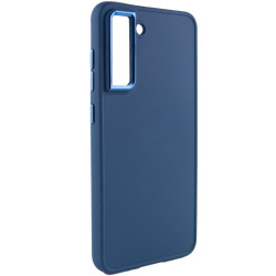 TPU чохол Bonbon Metal Style для Samsung Galaxy S23 Синій/Cosmos blue