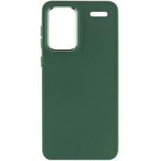 TPU чохол Bonbon Metal Style для Xiaomi Redmi Note 13 Pro+ Зелений/Pine green