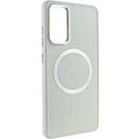 TPU чохол Bonbon Metal Style with MagSafe для Samsung Galaxy S24+ Білий/White  (ITS-L-00000068648_1)