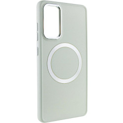 TPU чохол Bonbon Metal Style with MagSafe для Samsung Galaxy S24+ Білий/White  (ITS-L-00000068648_1)