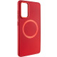 TPU чохол Bonbon Metal Style with MagSafe для Samsung Galaxy S24+ Червоний/Red  (ITS-L-00000068648_6)