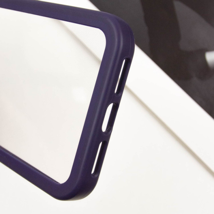 TPU чехол Transparent + Colour 1,5mm для Apple iPhone 14 