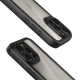 TPU чохол Transparent + Colour 1,5mm для Apple iPhone 15 Pro  Black