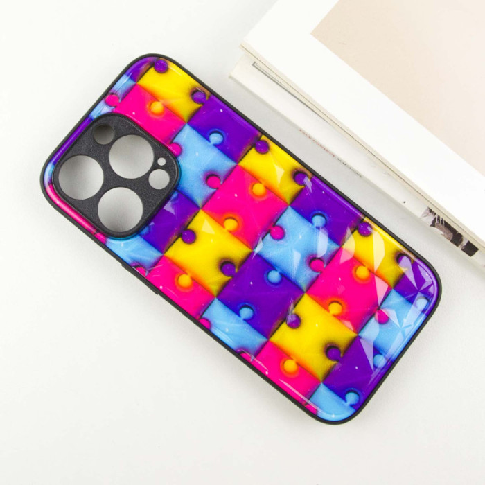 TPU+PC чохол Prisma Fluffie для Apple iPhone 15 Pro  Puzzle