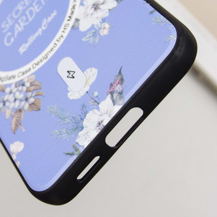 TPU+PC чохол Secret Garden with MagFit для Samsung Galaxy S24 Lilac