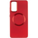 TPU чохол Bonbon Metal Style with MagSafe для Samsung Galaxy A54 5G Червоний/Red