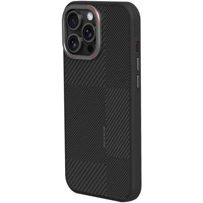 TPU чохол Monzo (MagFit) для Apple iPhone 16 Pro (6.3') Silver
